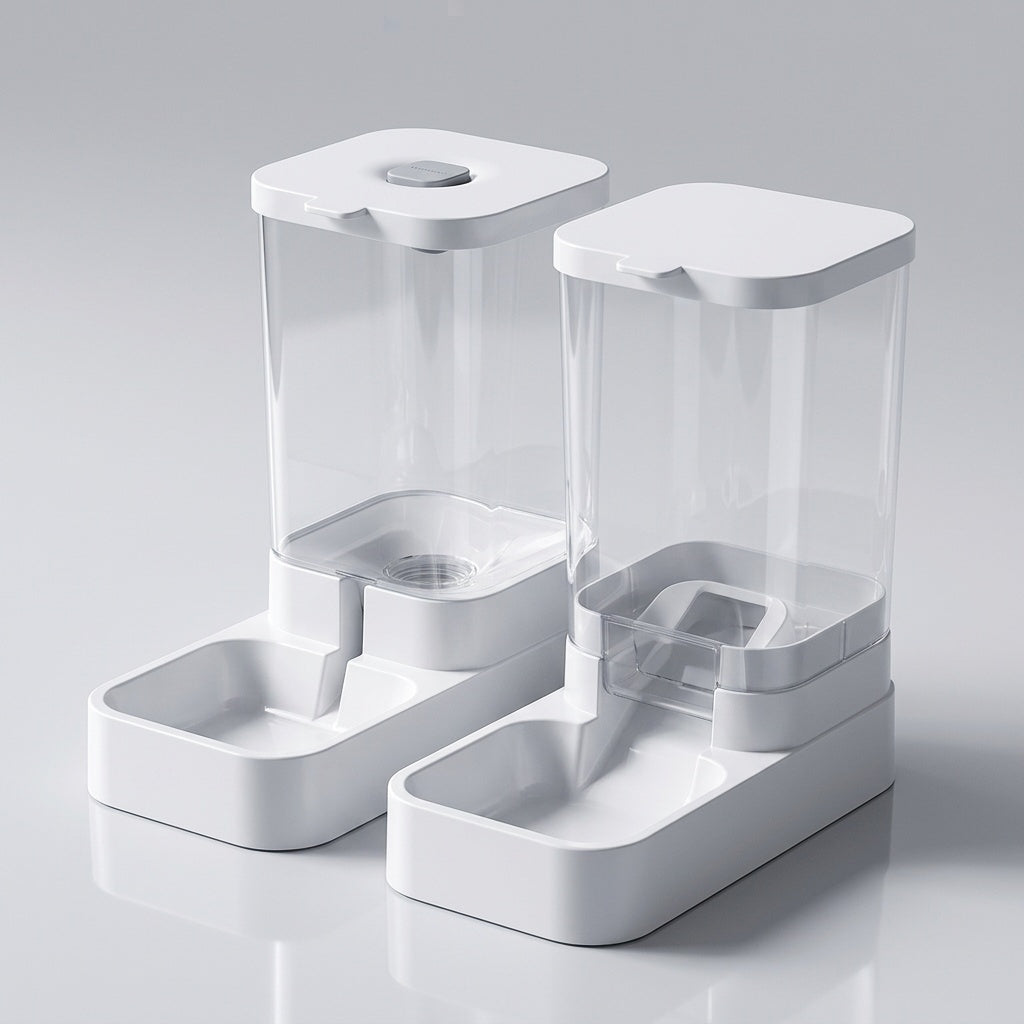Automatic Pet Feeder and Water Dispenser