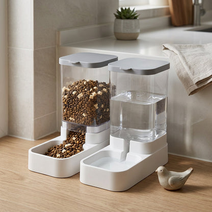 Automatic Pet Feeder and Water Dispenser